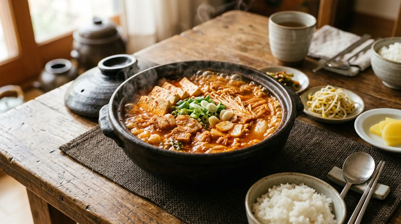 백종원김치찌개 완성 요리 Hero 썸네일