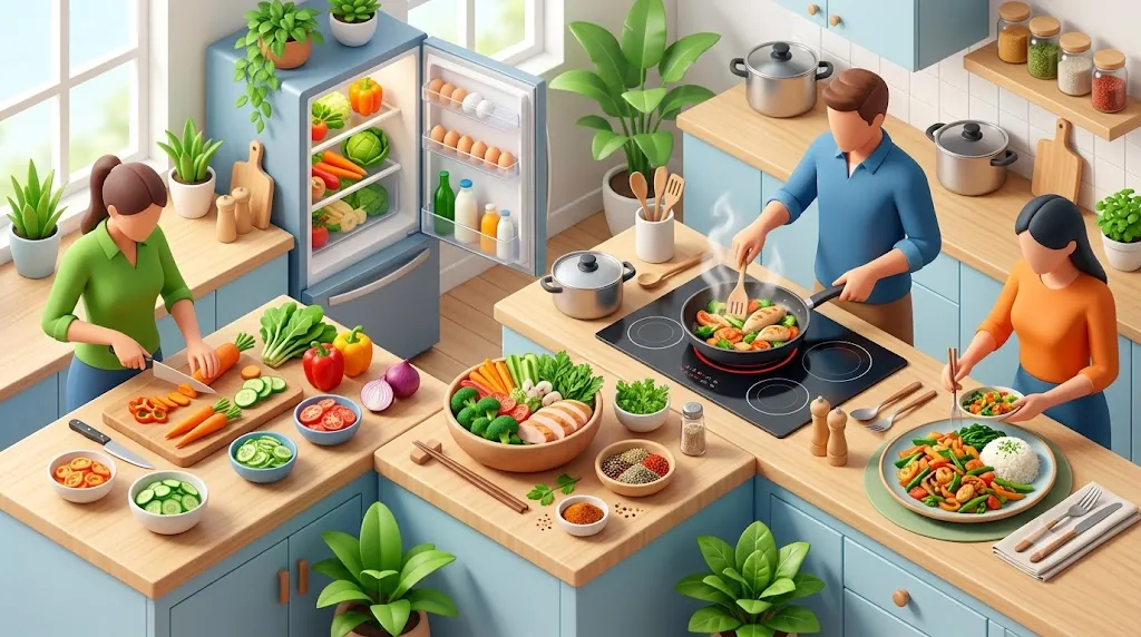 프렌치토스트와 몬테크리스토 샌드위치 조리 과정 재료 인포그래픽 간단한아침메뉴