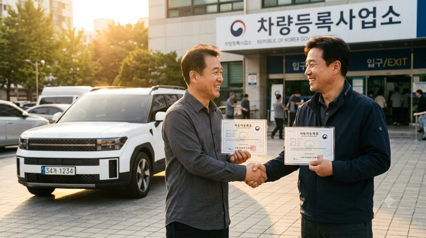 [생활행정] 자동차등록원부 무료 조회 및 중고차 직거래 명의이전 필수 서류 가이드 - 실천 가이드 및 행동 요약 카드