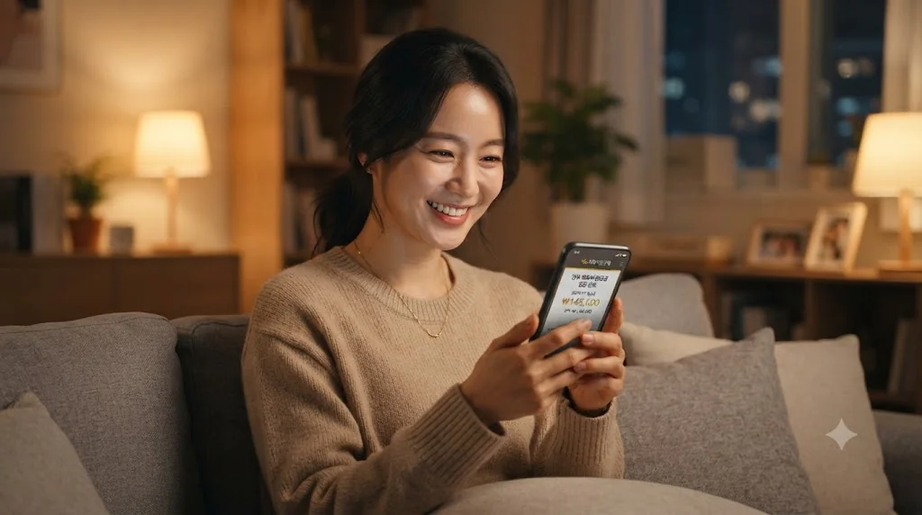 모바일 앱을 통해 간편하게 의료비 환급을 확인하고 경제적 부담을 던 가정