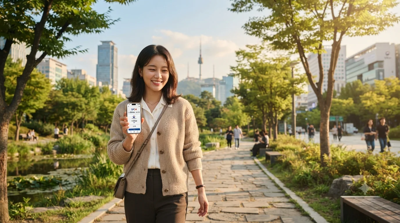모바일 전자문서지갑으로 편리하게 행정 서류를 제출하고 여유로운 일상