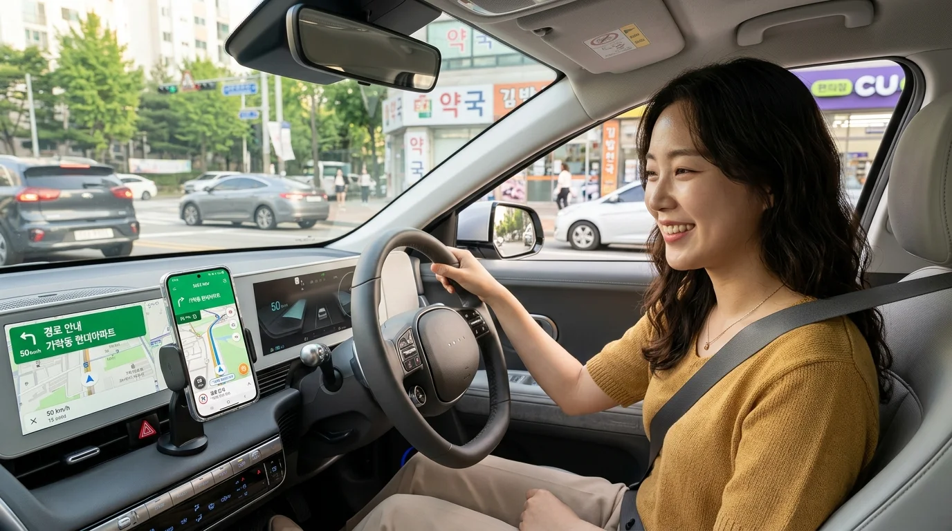 주정차 사전 문자 알림 서비스로 과태료 걱정 없이 안전 운전하는 직장인