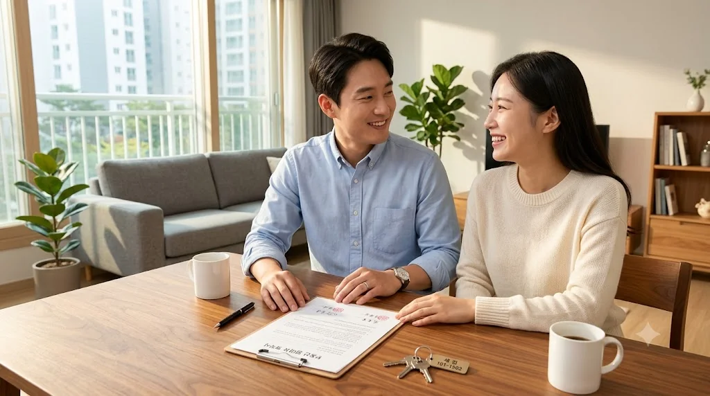 주택 임대차 계약서 작성 후 부동산거래관리시스템 온라인 전월세 신고