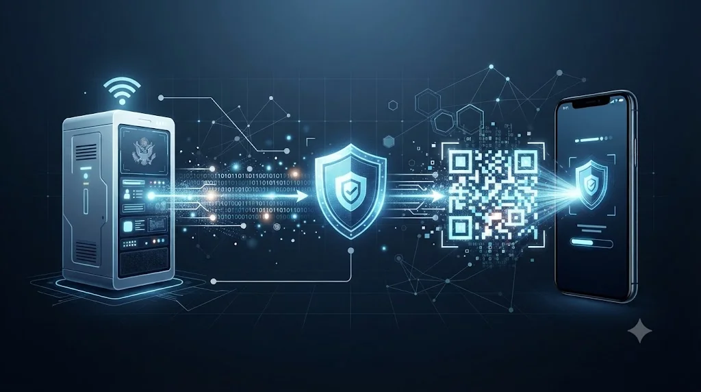 행정안전부 블록체인 및 동적 QR 코드를 기반으로 위변조를 원천 차단하는 모바일 신분증 암호화 보안 체계